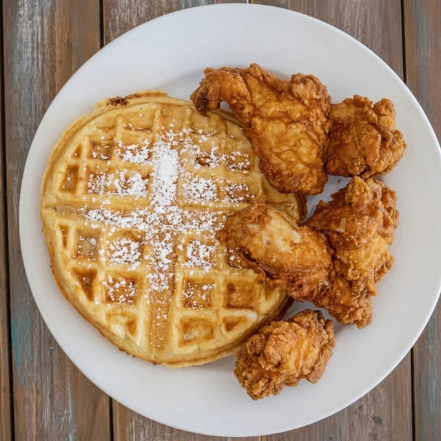 Chicken & Waffle.