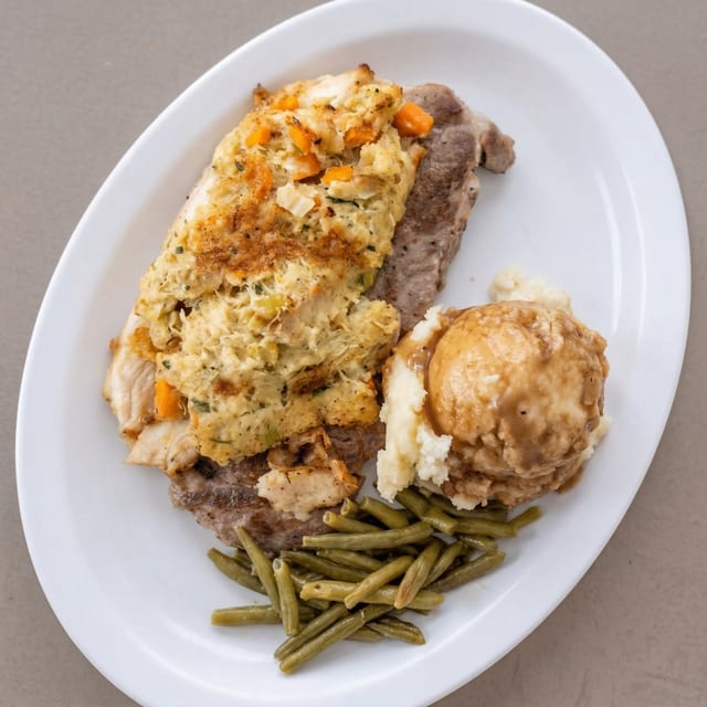 Steak & Fish.