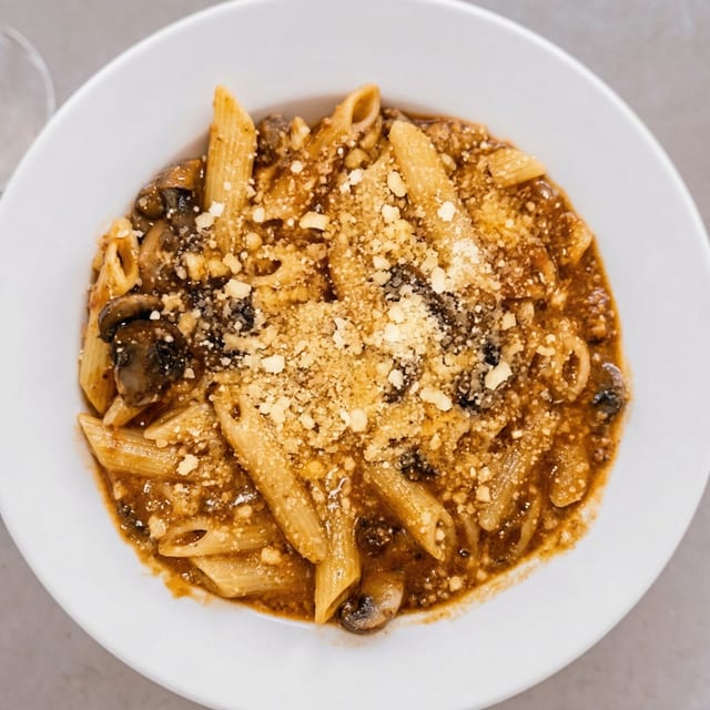 Pasta a la Vodka.